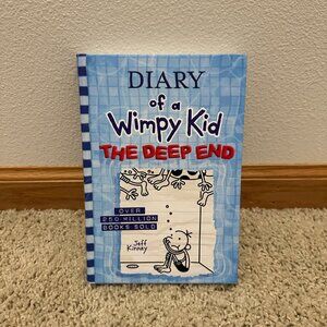 Diary of a Wimpy Kid The Deep End by Jeff Kinney Hardcover Book